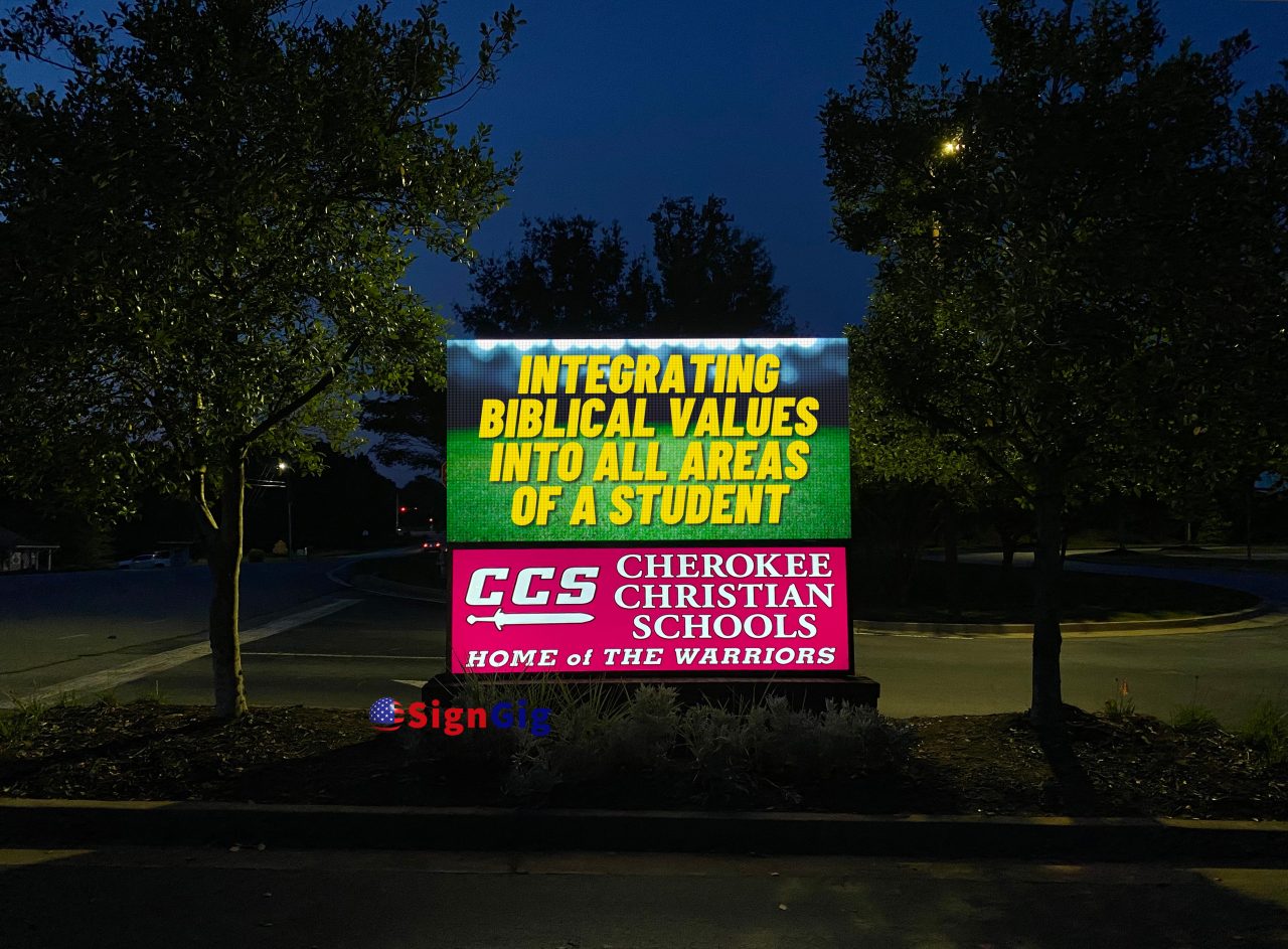 School Led Sign Design Learn About Our LED Sign Projects